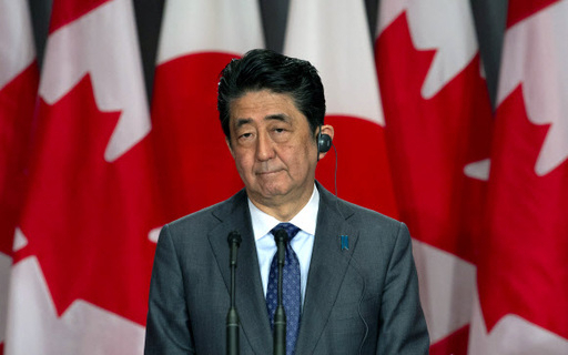 아베 신조 일본 총리. AP연합