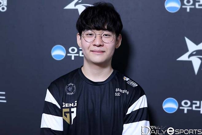 젠지 e스포츠의 서포터 '라이프' 김정민.