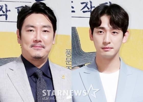 배우 조진웅(왼쪽), 윤박 /사진=김창현 기자