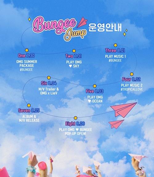 오마이걸, 썸머 패키지 앨범 컴백 일정 사진=WM엔터테인먼트