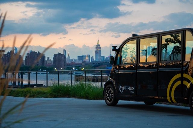 옵티머스 라이드가 미국 뉴욕 브쿠클린에서 첫 상업용 자율주행 셔틀버스 운행을 시작한다. (사진=옵티머스 라이드)