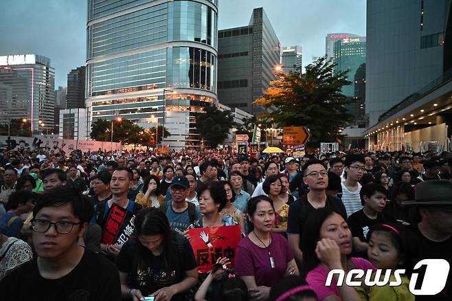 홍콩 시위 © AFP=뉴스1