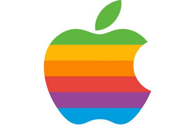 애플 로고 - 회사 홈피 갈무리