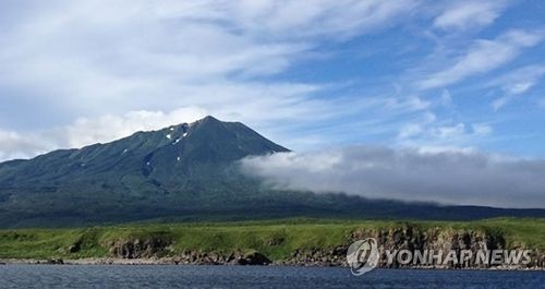 쿠릴 4개섬(일본명 북방영토)의 모습 [일본 외무성 제공]