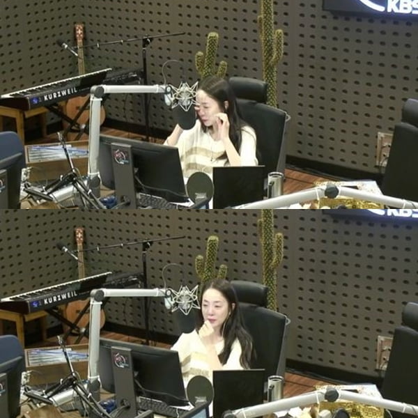 박은영 아나운서/사진=KBS 쿨FM 'FM대행진' 보이는 라디오 캡처