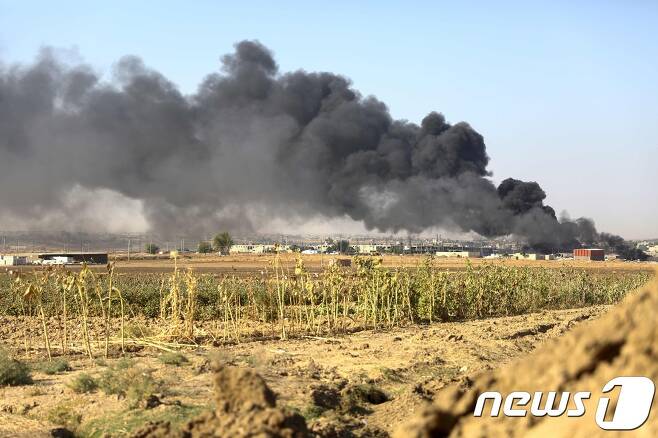 터키의 시리아 쿠르드족 공격 작전 © AFP=뉴스1