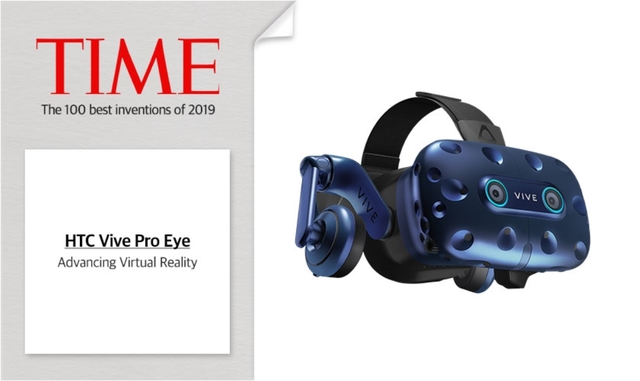 [서울=뉴시스] 첨단 VR 헤드셋 'HTC 바이브 프로 아이(Pro Eye)' (사진출처: HTC홈페이지) 2019.11.30.