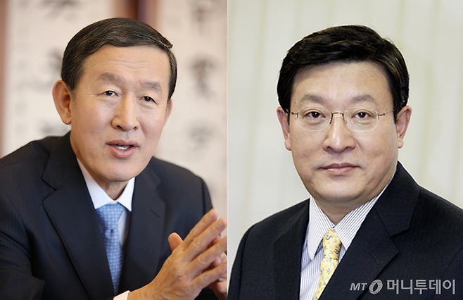 허창수 회장(왼쪽), 허태수 회장(오른쪽)/사진=GS