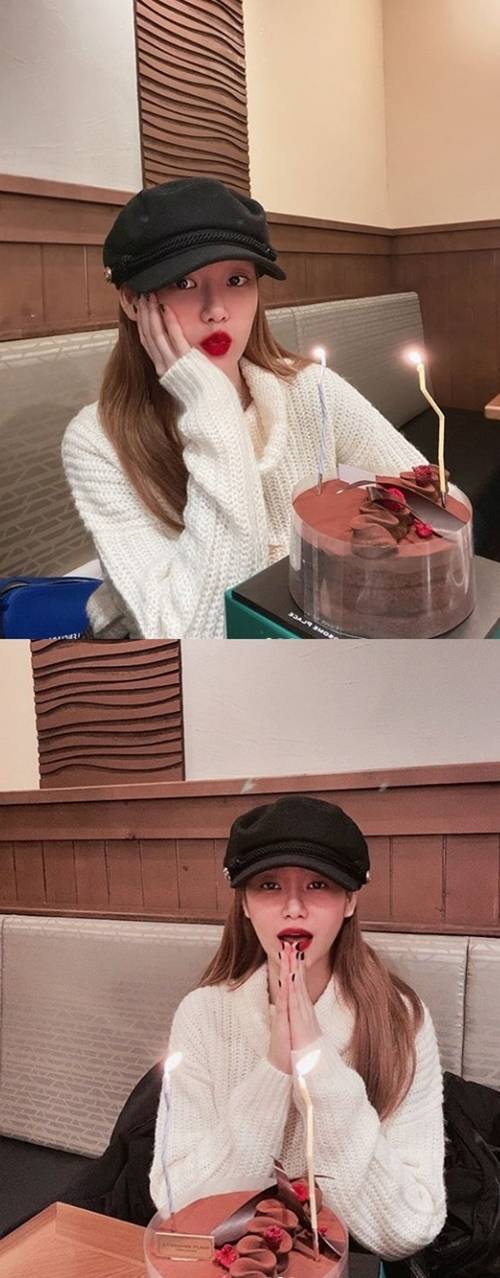AOA 유나 사진=유나 SNS 캡쳐