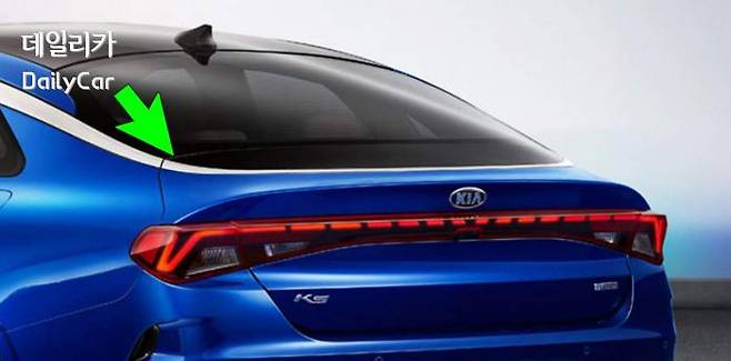 3세대 K5 (스포티한 이미지의 트렁크 리드 디자인)