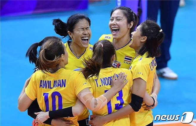 태국 여자배구 대표팀. 사진=FIVB 제공. © 뉴스1