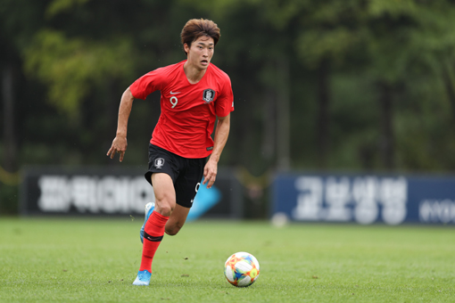 한국 U-23 남자대표팀 조규성. 사진제공 | 대한축구협회