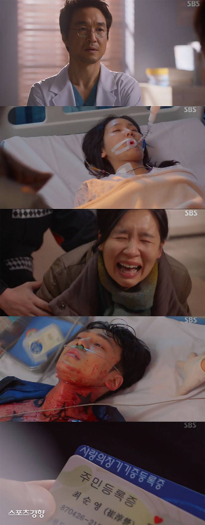 ‘낭만닥터 김사부2’에서는 고 강연희 소방경의 실제 사건에서 모티브를 따온 내용이 방영됐다. SBS 방송 화면