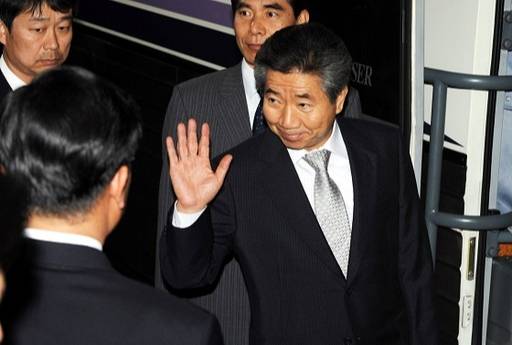 2008년 대검 중수부 조사를 마치고 귀가하눈 노무현 전 대통령. 세계일보 자료사진