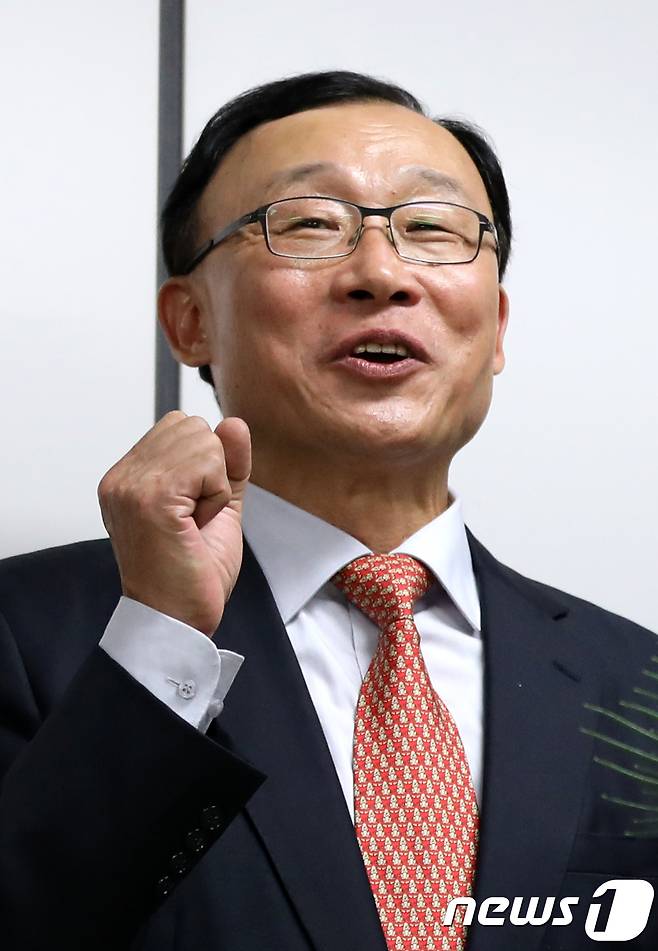 김의겸 전 청와대 대변인이 전북 군산 출마를 포기하면서 채동욱 전 검찰총장의 출마설이 다시 고개를 들고 있다. /뉴스1 © News1 구윤성 기자