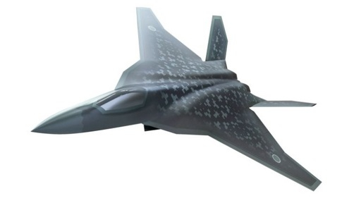 일본의 차세대전투기(F-X) 상상도. 높은 수준의 스텔스 기능이 포함됐다. 방위성 제공