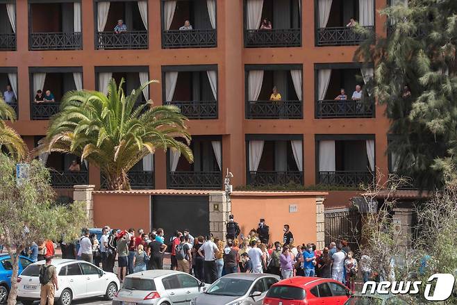 스페인령 카나리아제도의 H10 코스타 아데헤 팰리스 호텔. © AFP=뉴스1