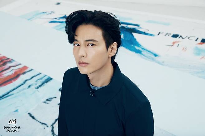 배우 원빈. 사진 장 미쉘 바스키아