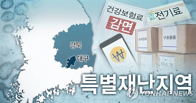 대구 · 경북(TK) 지역 특별재난지역 선포 준비 (PG) [장현경 제작] 일러스트