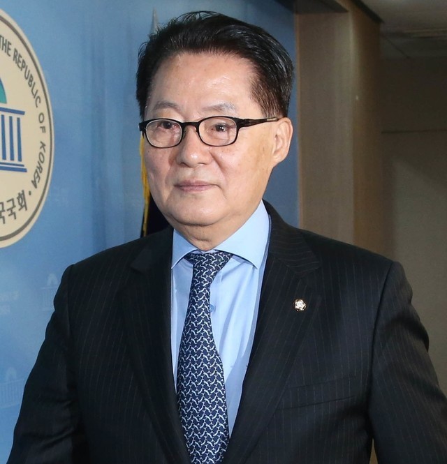 박지원 민생당 의원. 한겨레 자료사진