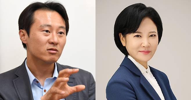 - 이탄희 전 판사(왼쪽)와 이수진 전 부장판사. 서울신문 DB