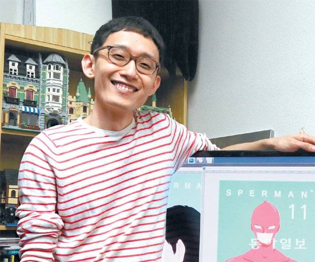 하일권 작가는 “일을 하면 할수록 만화가가 정말 힘든 직업임을 알게 된다. 그래서 모든 선배들을 존경한다”고 했다. 동아일보DB