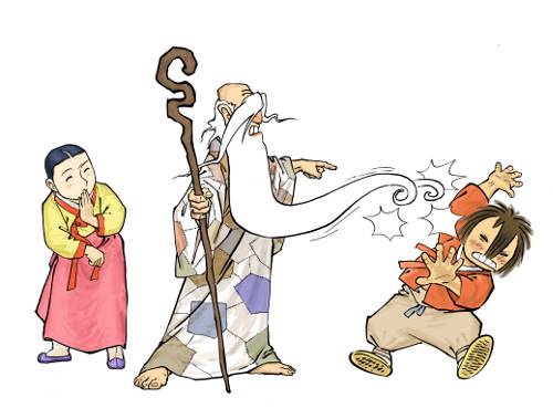 ‘머털도사와 벌레대왕’. 필자 제공