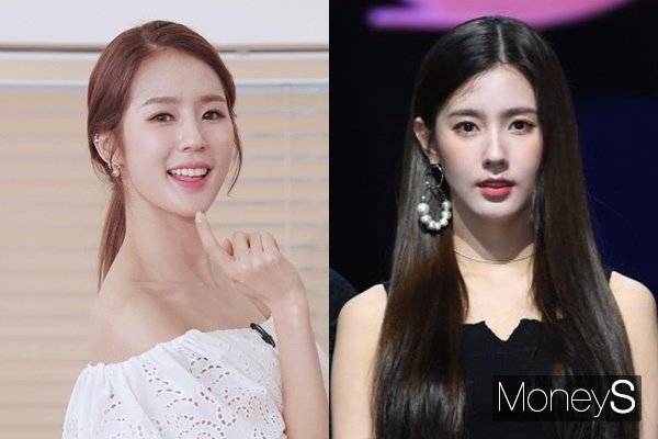 박기량, (여자)아이들 미연. /사진=mbn 제공, 임한별 기자