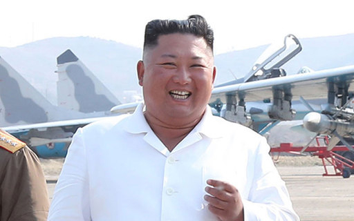 지난 12일 조선중앙통신이 보도한 김정은 북한 국무위원장 모습. 연합뉴스