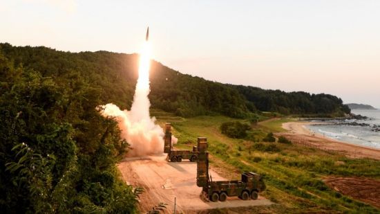 군은 지난 2017년 북한이 핵실험을 진행하자 응징차원에서 현무 탄도미사일을 발사했다.