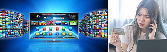 ‘사회적 거리두기’로 온라인동영상서비스(OTT) 등 정보이용서비스 수요가 높아지면서 관련 소비자 불만도 증가하고 있다. 게티이미지뱅크