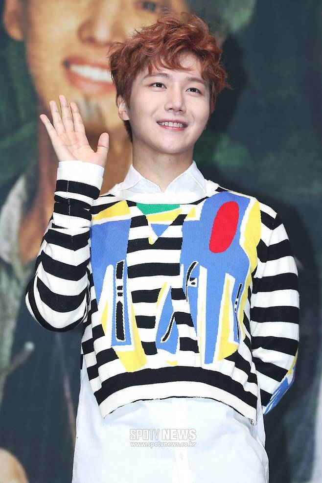 ▲ 5월 11일 입대하는 펜타곤 진호. ⓒ곽혜미 기자