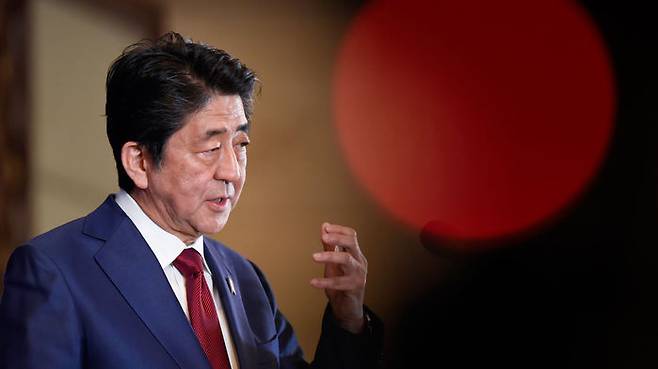 아베 총리 (사진=게티이미지코리아)