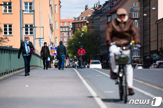 스웨덴의 한 거리 © AFP=뉴스1