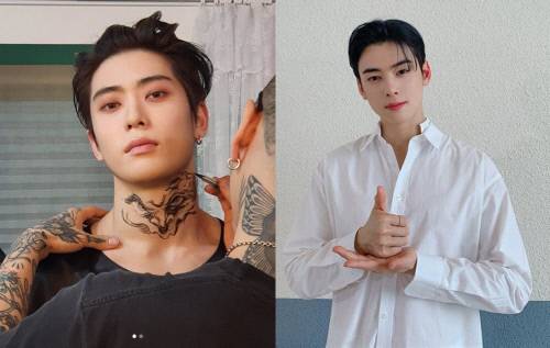 ‘NCT’ 재현(왼쪽)과 ‘아스트로’ 차은우 출처|재현·차은우 개인 SNS