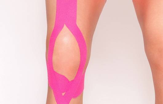 무릎 테이핑 방법