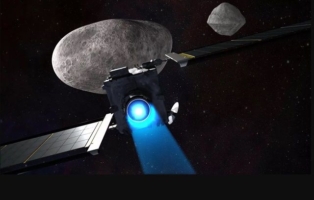 NASA DART 우주선은 내년 6월 발사돼 소행성 디모포스와 충돌할 예정이다. (사진=NASA)