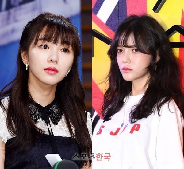 권민아 신지민 / 사진=이혜영 기자 lhy@hankooki.com