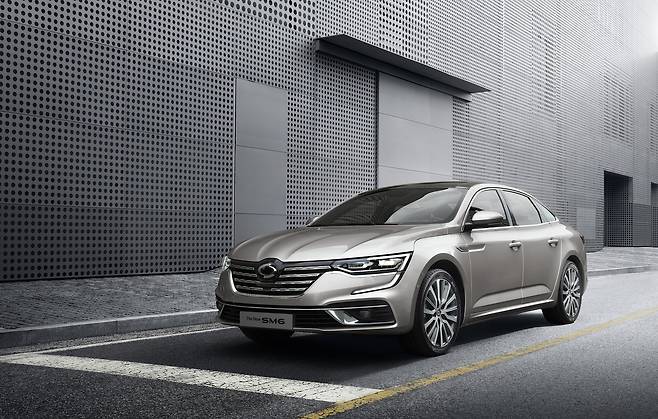 THE NEW SM6'(르노삼성자동차 제공)© 뉴스1