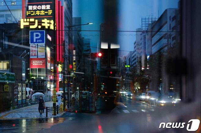 일본 도쿄의 거리. © AFP=뉴스1
