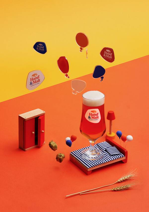‘2020 크리에이터스 그라운드’에 참여하는 맥주 브랜드 ‘핸드앤몰트’. 사진 핸드앤몰트 제공