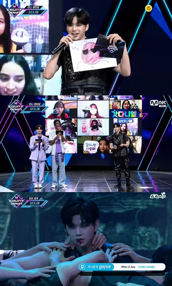 /사진= Mnet '엠카운트다운' 방송 화면