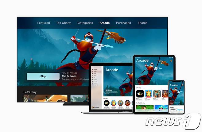 애플은 지난해 9월 구독형 게임 플랫폼인 애플 아케이드를 출시했다. (애플 제공) © 뉴스1