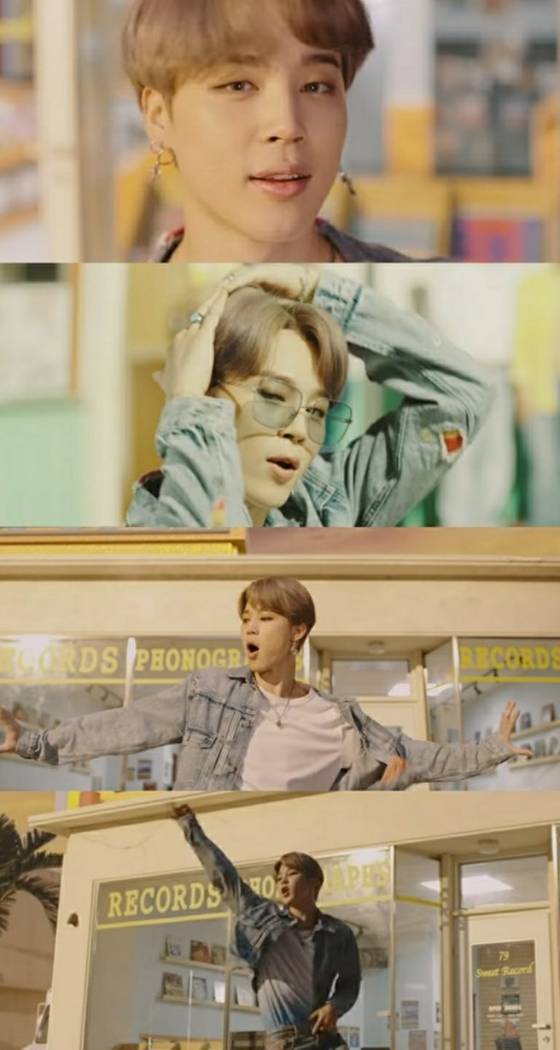 방탄소년단(BTS) 지민 /사진=방탄소년단 'Dynamite' 뮤직비디오 화면 캡쳐