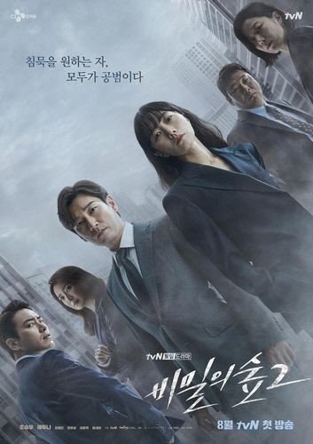 검경수사권 조정 문제를 정면에서 다룬 tvN 드라마 ‘비밀의 숲2’. tvN 제공