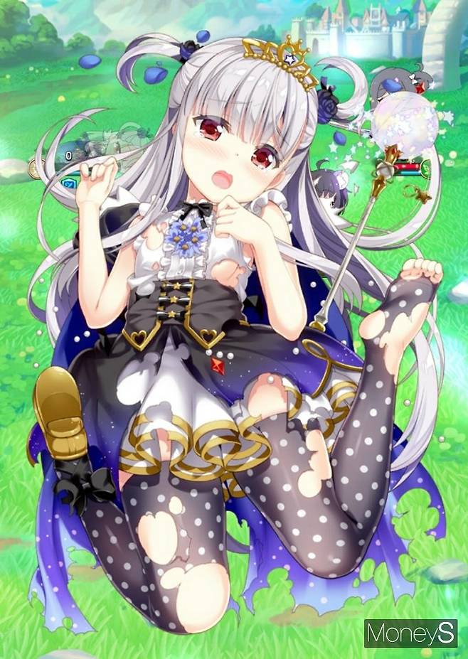 아이엔브이게임즈가는지난달 17일 모바일 RPG게임 '아이들 프린세스'를 출시했다. 사진은 기자가 입양한 딸 오를레아. /사진=강소현 기자