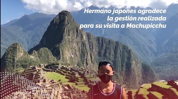 7개월 기다림 끝에 마추픽추 관람한 일본인 관광객 [쿠스코 관광당국(Directur Cusco) 페이스북]