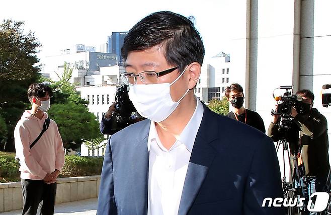 재산 축소신고 의혹으로 더불어민주당에서 제명된 김홍걸 의원/뉴스1 © News1 박지혜 기자