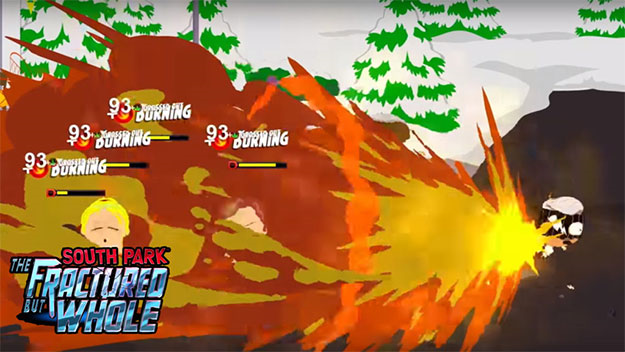 (사우스파크에도 이런 연출의 방귀가 등장하기도 한다)