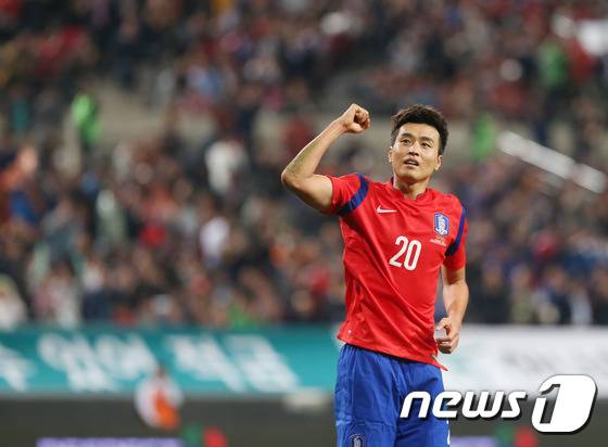 A매치 105경기에 출전 33골을 넣은 이동국. /뉴스1 © News1 송원영 기자